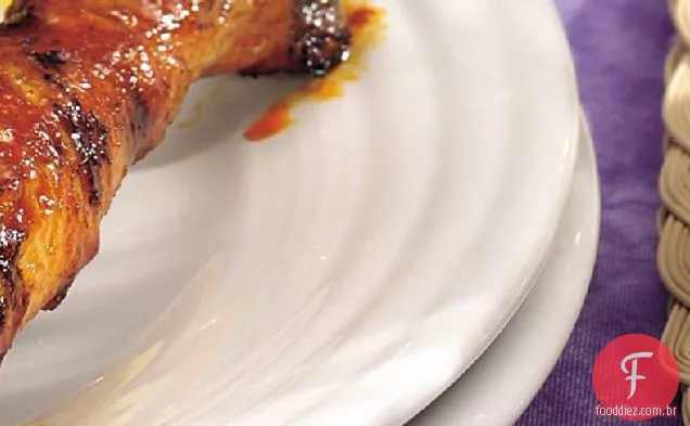 Frango grelhado com Chipotle-Salsa De Abacate