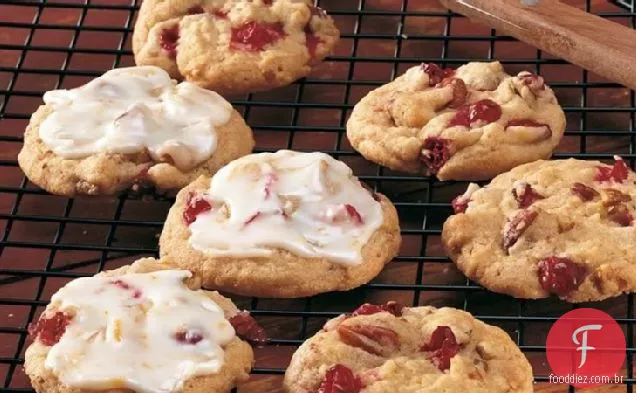 Biscoitos De Cranberry Laranja-Fosco