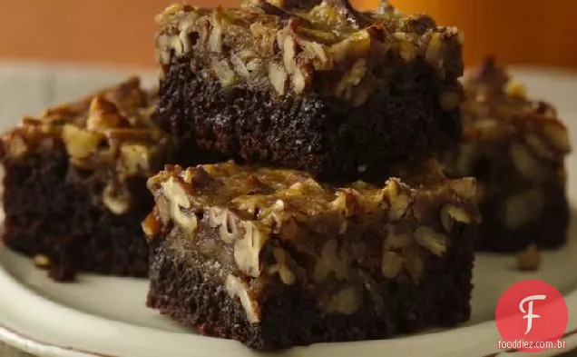 Pecan Pie Supremo Brownies