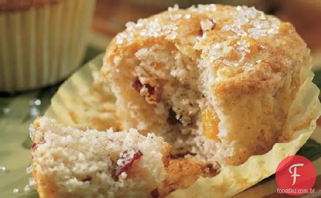 Muffins De Damasco E Cranberry