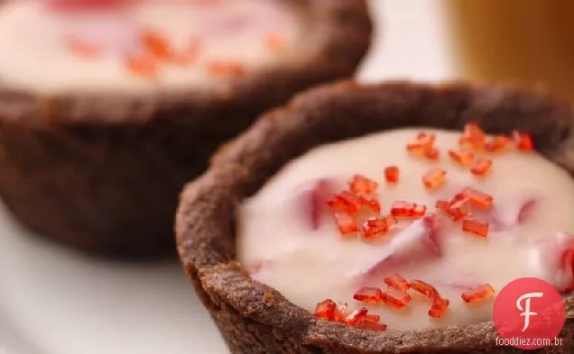 Copos De Biscoito De Cereja-Chocolate
