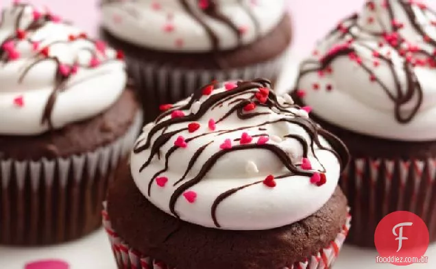 Valentine Parfait Cupcakes