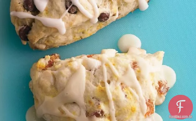 Creme De Damasco-Laranja Scones