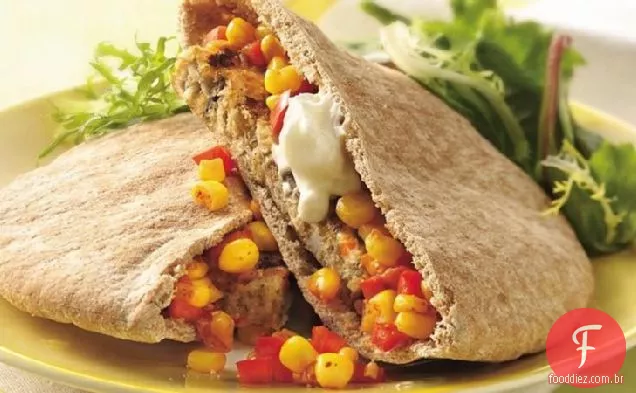 Hambúrgueres Vegetarianos Tex-Mex Grelhados