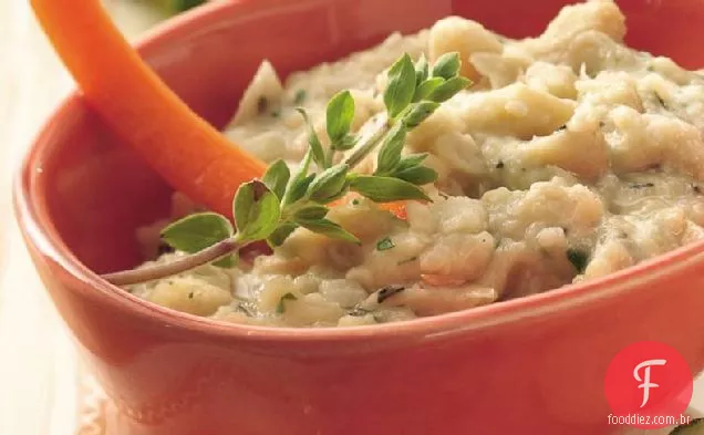 Parmesão-Molho De Feijão Branco