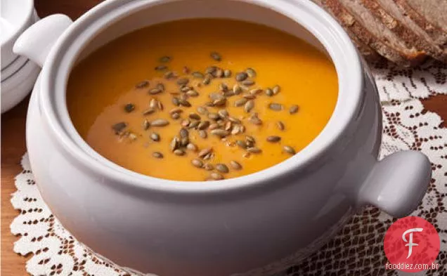 Sopa De Abóbora Assada