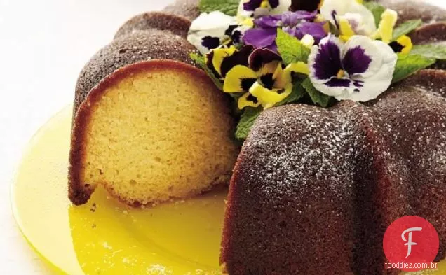Bolo De Libra De Limão Vitrificado