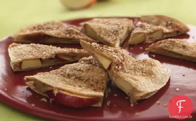 Maçã Cremosa-Canela Quesadilla