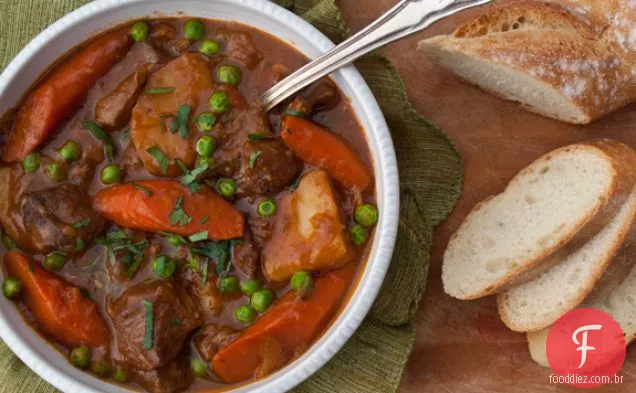 Guisado De Cordeiro Guinness Com Legumes