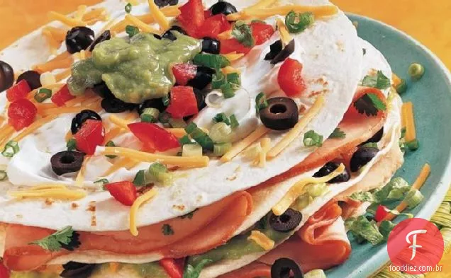 Sanduíche Em Camadas Mexicano