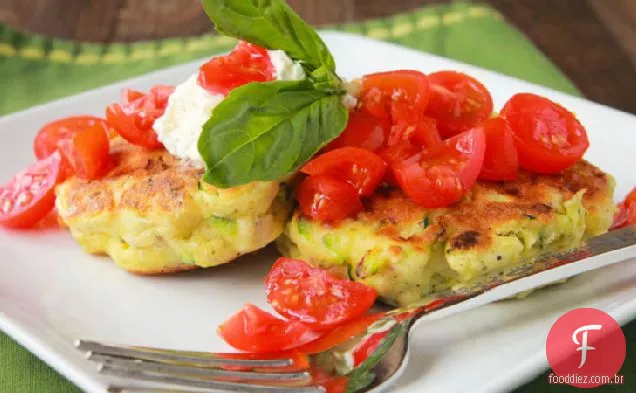 Bolos De Milho Zesty Zucchini