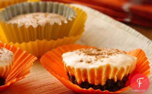 Mini Torta De Abóbora Iogurte Cheesecakes