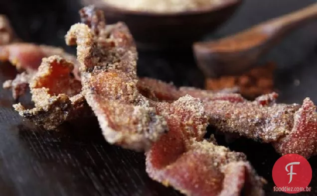 Bacon Com Crosta De Fubá Picante