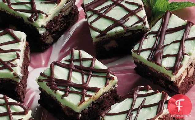 Menta-Chocolate Brownies