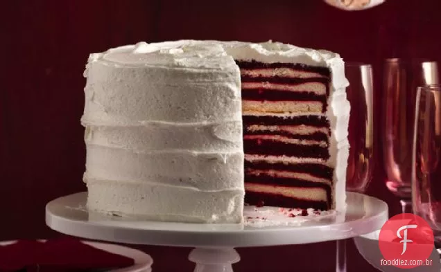 Bolo De Veludo Vermelho De 18 Camadas