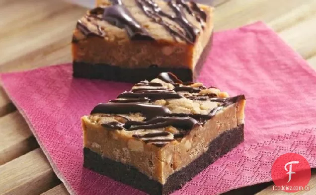 Chocolate Sem Assar-Barras De Chocolate Com Manteiga De Amendoim