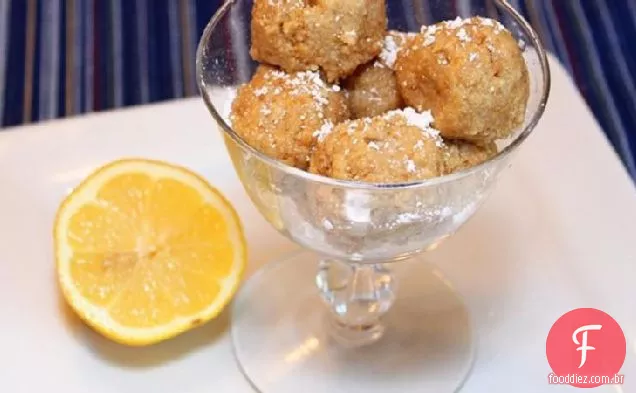 Bolas De Cheesecake De Limão