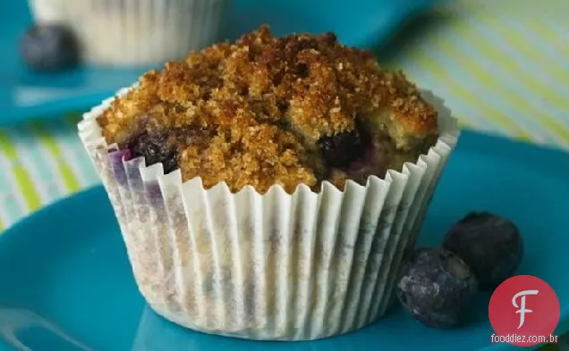Muffins De Limão E Mirtilo