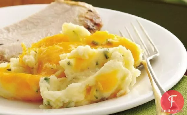 Caçarola De Batata Assada Duas Vezes