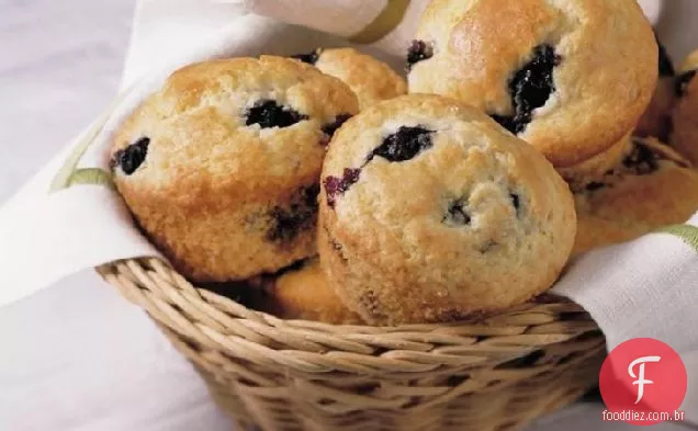 Muffins De Mirtilo