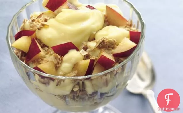 Parfaits De Pudim De Ameixa