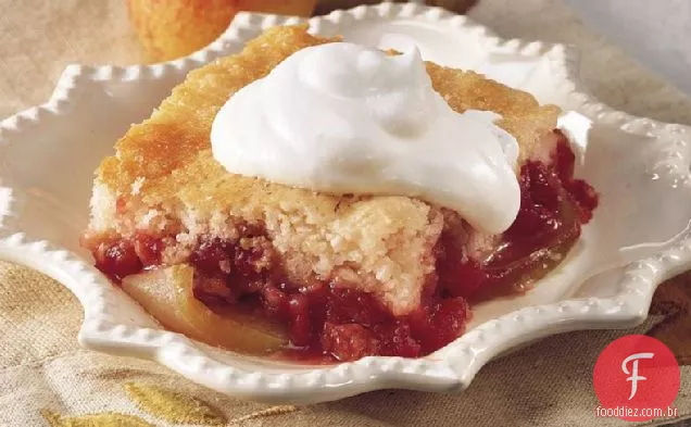 Sobremesa De Cranberry-Maçã