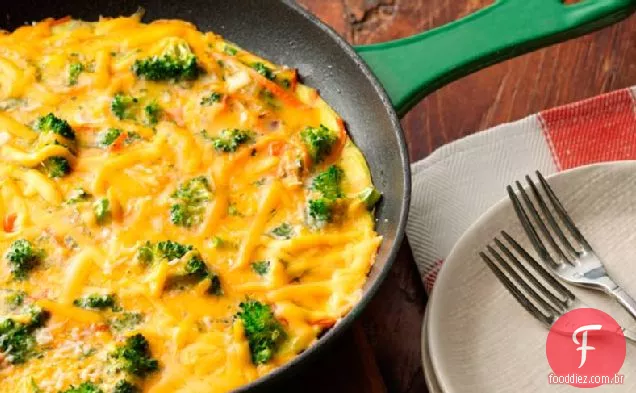 Fritada De Brócolis De Queijo