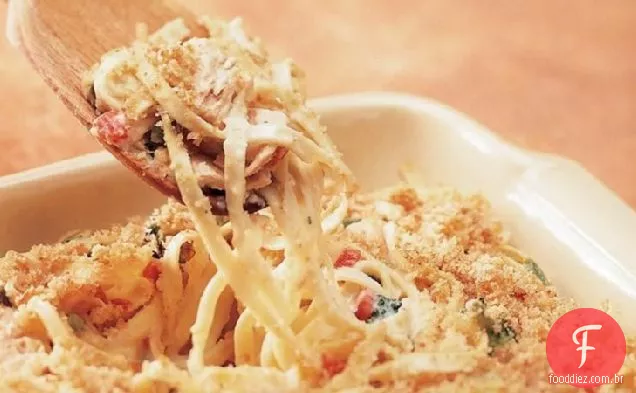 Caçarola De Macarrão De Atum