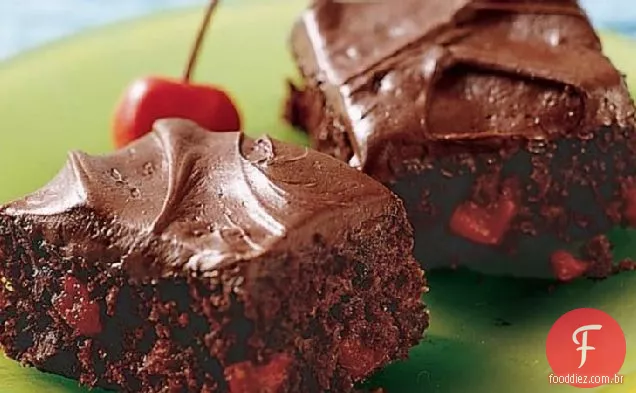 Barras De Cereja De Chocolate Triplo