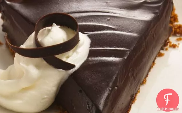 Torta Cremosa De Chocolate Escuro
