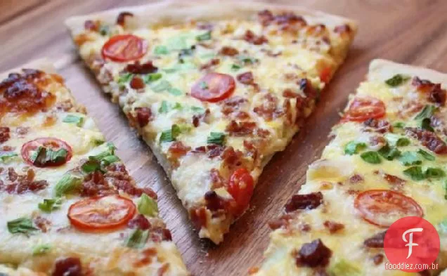 Pizza De Ovos Mexidos