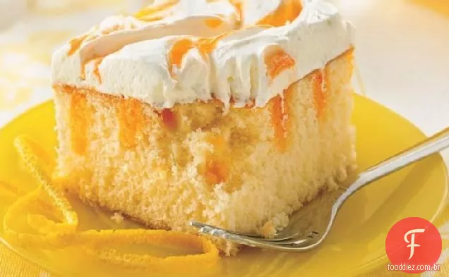 Bolo De Laranja Cremoso