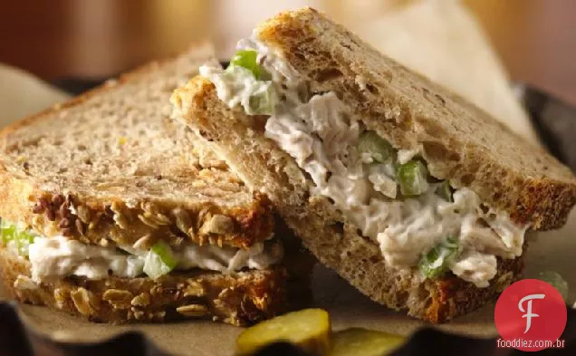 Sanduíches De Salada De Frango