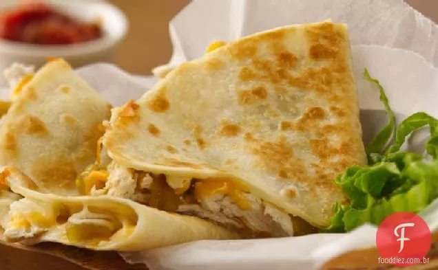 Frango-Chile Quesadillas