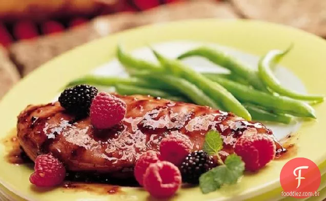 Frango Grelhado Com Framboesa