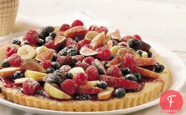 Torta Italiana De Frutas Frescas