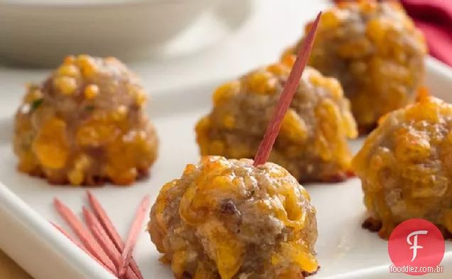 Salsicha Queijo Bolas