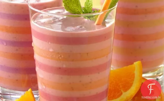 Smoothies Morango-Laranja