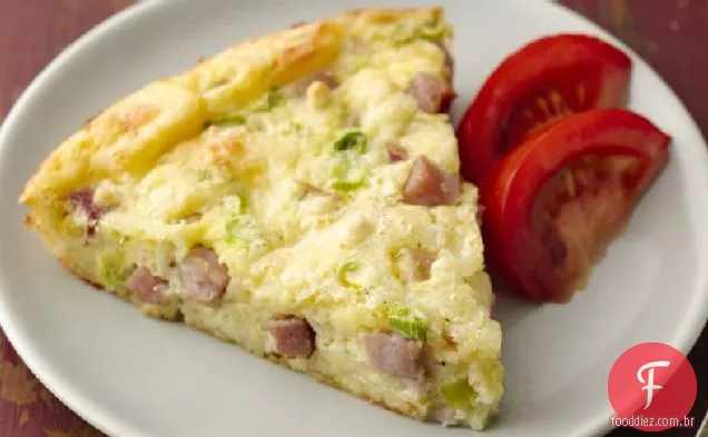 Presunto impossivelmente fácil e torta Suíça