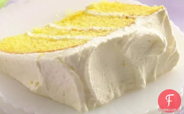 Bolo De Creme De Veludo Limão
