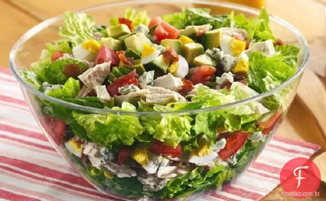 Salada Cobb Em Camadas