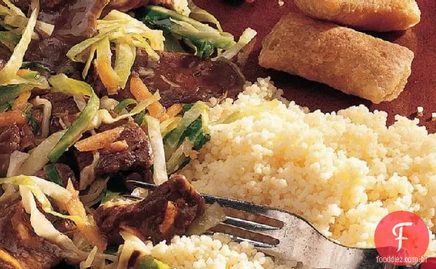 Carne enlatada e repolho