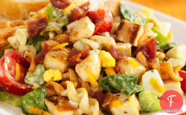 Salada De Frango Com Mostarda E Mel Grelhado