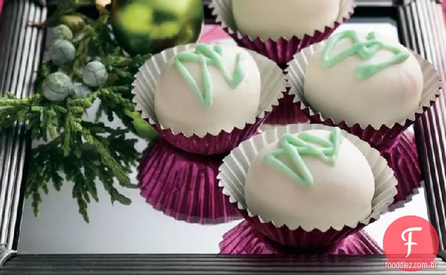 Crème de Menthe trufas