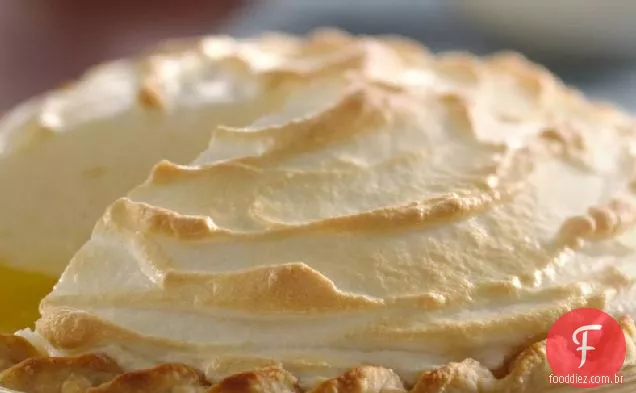 Torta Clássica De Merengue De Limão