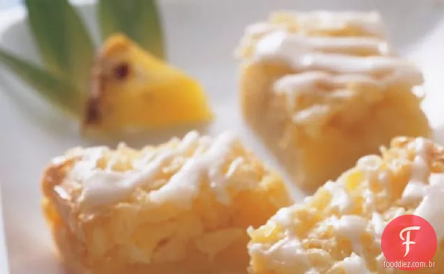 Macadamia Nut Piña Colada Bars