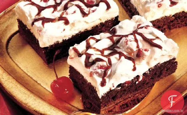 Chocolate Cereja Brownie Sobremesa