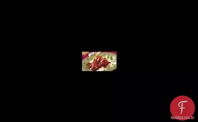 Almôndegas De Peru Salsa