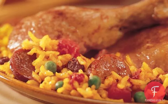 Picadillo Chicken Paella