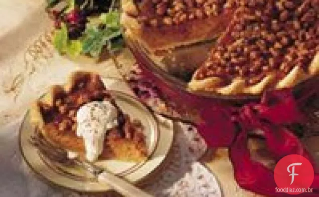 Torta de batata doce com massa de Fubá